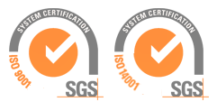 ISO 9001 & ISO 14001 Certified